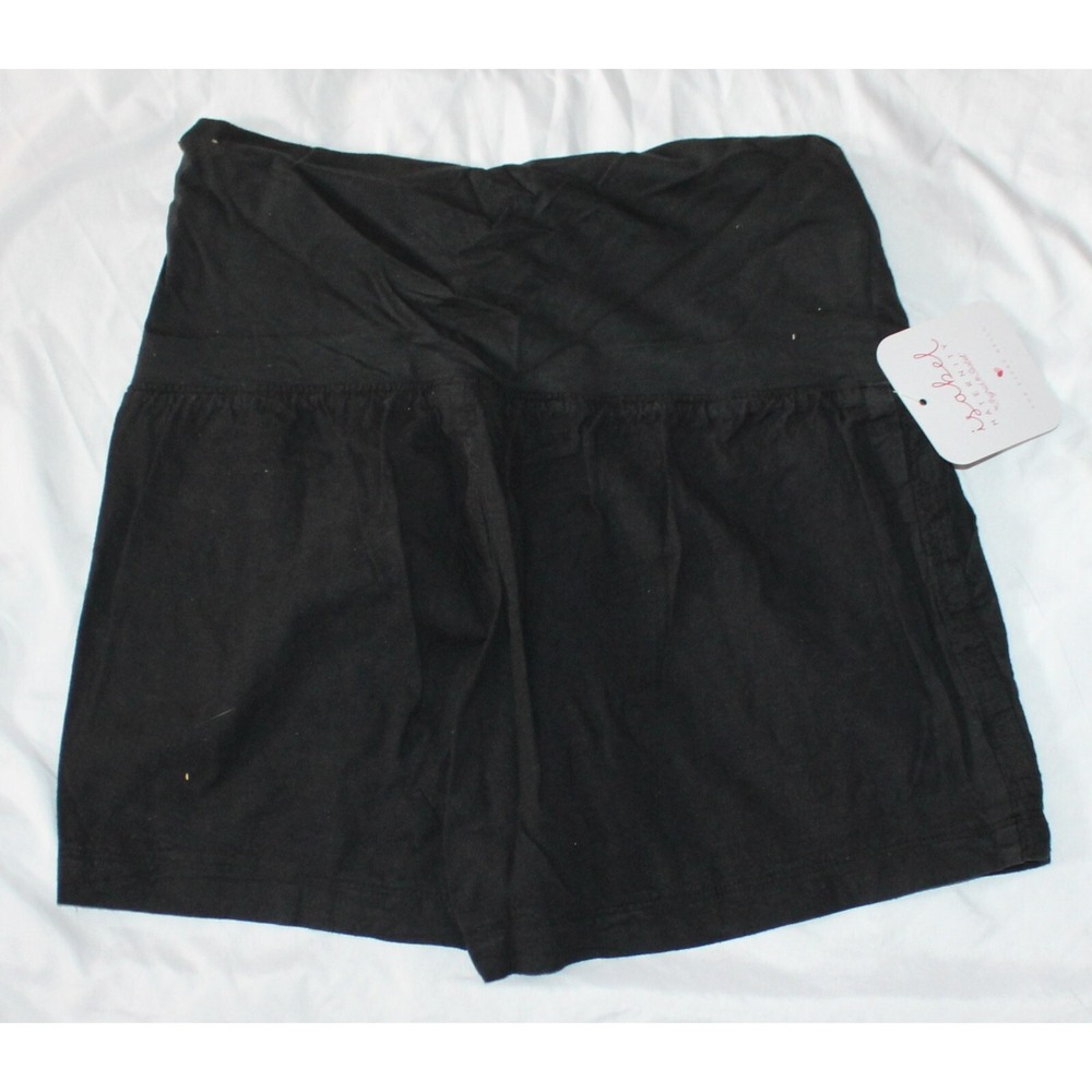 Ingrid & Isabel Maternity Womens Pull on shorts  Size XS black NEW